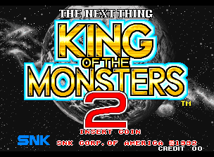 King of the Monsters 2 screenshot 2 for Neo Geo